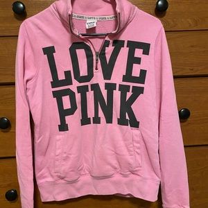 {Victoria Secret PINK} 1/4 Zip Up Pullover